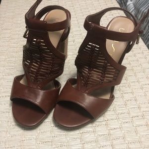 Brown heels